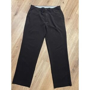 Footjoy Pants Mens 35x32 Black Golf Athletic Performance Chino Stretch Preppy FJ
